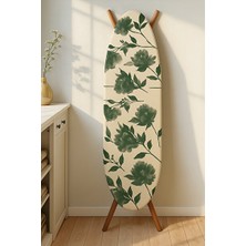 Vaelmont Ranforce Biyeli Çizgili Isıya Dayanıklı Ütü Masası Kılıfı, 142X55 cm
