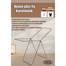 UltraNova Vaelmont Fly Uzun Çamaşır Kurutmalık - 11,5 Metre Hacimli ve Pratik Kullanım