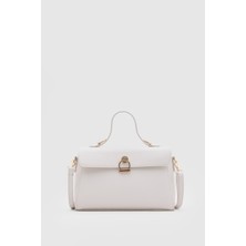 Shule Bags Alexa Midi Çapraz Çanta Krem