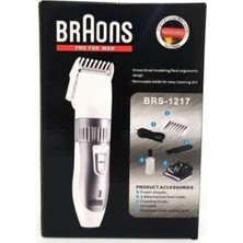 Ronanna Buğz Braons Şarj Edilebilir Kablosuz Tıraş Makinesi BRS-1217