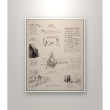Michu H.j. Westendorp – Matthijs Gideon Jan Boissevain 1894 Poster, Vintage Afiş Duvar Tablosu Çerçevesiz