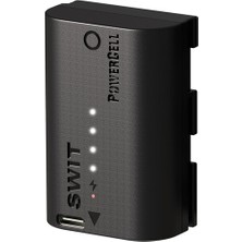 Swit Swıt Powercell LP-E6P Usb-C Şarjlı Kamera Bataryası 2200MAH (Canon LP-E6P Uyumlu)