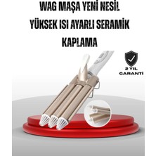 Elivora Ayarlanabilir Isı Ayarıyla Profesyonel Bukle Maşası – Hızlı ve Nazik Şekillendirme