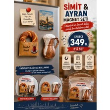 Mitavo Simit & Ayran 2 Li Magnet Seti