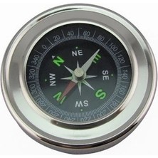 Ronanna Buğz Nikula-Yuvarlak Metal Kasa Dayanıklı Pusula 60MM