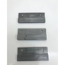 Ronanna Buğz 3'lü Paket Kara Şimşek Çelik Slim Ince Kesme Yedek Bıçak