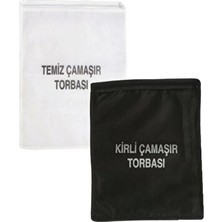 UltraNova Vaelmont 4 Adet Kirli ve Temiz Çamaşır Torbası Seti, Pratik ve Düzenli Saklama Çamaşır Sepeti