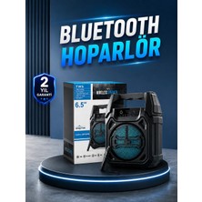 Elivora 15W Güçlü Ses Çıkışlı Bluetooth Hoparlör Fm Radyo ve Mikrofon Destekli