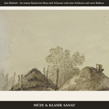 Michu Jan Hulswit – An Einem Kanal Ein Haus Mit Scheune Und Eine Schleuse Mit Zwei Rädern Poster