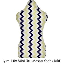Vaelmont Lüx Mini Yedek Kılıf, Ütü Masası Koruyucu, Beyaz Keçe Tasarım Ütü Masası ve Aksesuarı