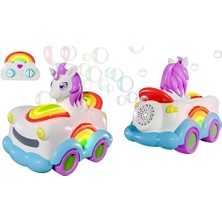 Ronanna Buğz Baloncuk Çıkartan Uzaktan Kumandalı Unicorn Araba 3.7V.USB - S00090834