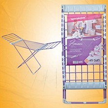 UltraNova Vaelmont Armoni Kanatlı Kurutmalık, Çok Yönlü ve Dayanıklı Tasarım Çamaşır Kurutmalık