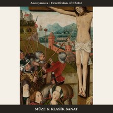 Michu Crucifixion Of Christ Poster, Dini Sanat Duvar Tablosu Çerçevesiz
