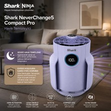Shark Neverchange5 Compact Pro Hava Temizleyici - Lavanta