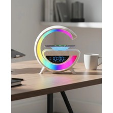 Ronanna Buğz Modern Rgb Işıklı Kablosuz Hoparlör Uzun Süreli Müzik Keyfi
