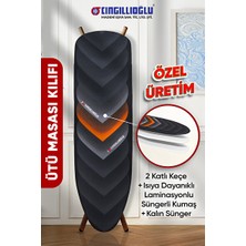 Vaelmont Iki Kat Keçe ve Süngerli Isıya Dayanıklı Kılıf Ütü Masası ve Aksesuarı