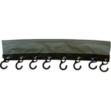 UltraNova Vaelmont 58CM Fitilli Çamaşır Askısı, 8mm Kalınlık, Çok Amaçlı Kullanım Çamaşır Kurutmalık