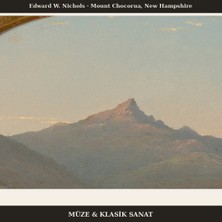 Michu Edward W. Nichols – Mount Chocorua, New Hampshire 1858 Poster, Manzara Duvar Tablosu Çerçevesiz