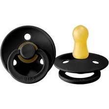 Die Grup Bibs Colour Kauçuk Emzik 6-18 Ay Black