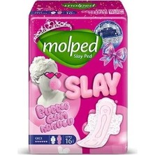 Die Grup Molped Slay Süper Eko Gece Ped 16 Adet