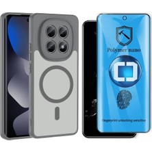 Vendas Xiaomi Redmi Note 15 5g Uyumlu Kılıf M-Safe Şarj Özellikli Zore Babet Kapak + Polymer Nano Ekran Koruyucu