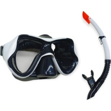 Die Grup Star Diving Dalış Maskesi ve Snorkel Yetişkin - 51715-BEYAZ