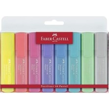 Faber Castell Faber-Castell 1546 Pastel Renk Fosforlu Kalem 8'li