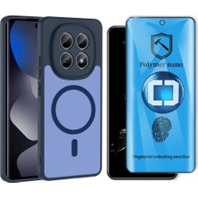 Vendas Xiaomi Redmi Note 15 5g Uyumlu Kılıf M-Safe Şarj Özellikli Zore Babet Kapak + Polymer Nano Ekran Koruyucu