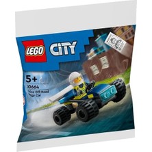 Aesco LEGO Kasaba 30644 Şehir Polisi Off-Road Buggy Araba - Polybag
