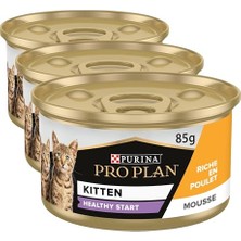 Aesco Pro Plan Junior Tavuklu Konserve Yaş Kedi Sı 85 G (3 Paketi)