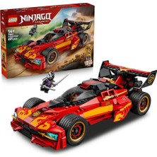 Aesco LEGO Nınjago X-1 Ninja Turbo Otomobil 15. Yıl Dönümü 71867 | 14 Yaş ve Üzeri Çocuklar Için 3 Minifigür Içeren Oyuncak Yapım Seti, Dekoratif Oyuncak Araba Hediye Fikri (691 Parça)