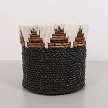 Orvessa Nevşehir Doğal Abaka Saklama ve Düzenleme Sepeti, 21X19 cm