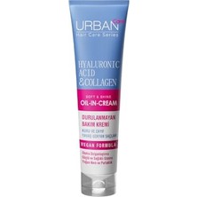 Aesco Urban Care Hyaluronik Asit & Kolajen Kuru ve Cansız Saçlara Özel Durulanmayan Bakım Kremi 150 Ml- Vegan