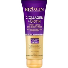 Aesco Bioxcin Collagen & Biotin Hacim Veren Saç Bakım Kremi 250 ml – Ince Telli ve Hacimsiz Saçlar Için Dolgunlaştırıcı ve Nemlendirici Bakım