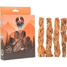 Aesco Cow Udder Braided - Inek Memesi Örgü 100 gr Köpek Ödül Sı