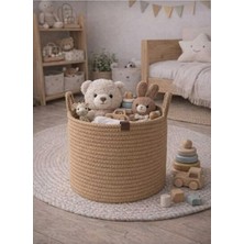 Orvessa Çok Amaçlı 25X25 cm Sepet, Oyuncak ve Çamaşır Düzenleyici