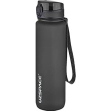 Aesco Büyük Boy 28 cm 1000 ml 1 Litre Tritan Su Matarası 14 Renk Fiftyfifty Softtouch