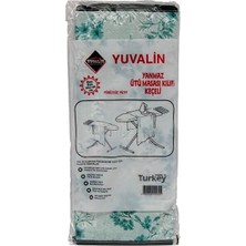 PremiumPort Orvessa Lüks Süngerli Ütü Masası Kılıfı - 50X140 Cm, Koruyucu ve Konforlu Ütü Masası ve Aksesuarı