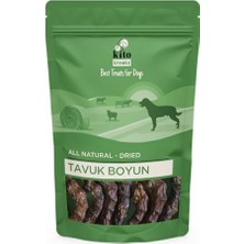 Aesco Kito Tavuk Boyun Çiğnemelik Köpek Ödül SI%100 Doğal, Glutensiz, Organik 100 gr (Dog Treat)