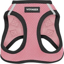 Aesco Voyager Step-In Air Köpek Tasması, Her Havada Kullanılabilen File, Yansıtıcı, Küçük, Orta Boy Köpekler, Kediler Için Çekme Yapmayan Tasma, Kanca ve Halka Bağlantı Elemanı ile Güvenli, Toka, Çift