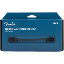 Aesco ® »blockchaın™ Patch Cable Kıt - Ekstra Small Paack« Patch Kablosu | 6 Parçalı Set | 2X10CM/4X15CM | Açılı Jak | Renk: Siyah