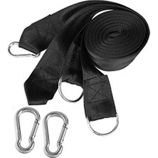 Aesco Rope Hamak Salıncak Taşıyıcı Asma Kemeri Kamp Piknik Bahçe Cep Hamak Bağlama Ipi Halat Kemer