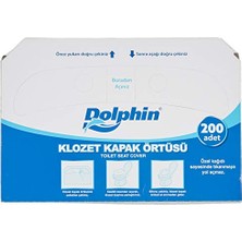 Aesco Dolphin Klozet Kapak Örtüsü 200LÜ