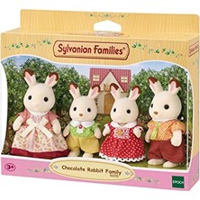 Aesco Sylvanian Families Çikolata Kulaklı Tavşan Ailesi