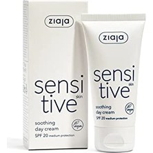 Aesco Ziaja Sensitive Yatıştırıcı Gündüz Kremi Spf 20, Hassas Cilt Serisi, 50 ml