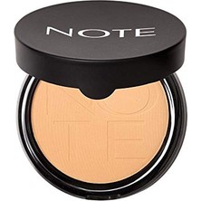 Aesco Note Cosmetics Lumınous Sılk Compact Powder Pudra No 04 Sand
