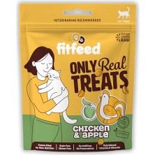 Aesco Fitfeed Freeze-Dried Çiğ Tavuk & Elma Kedi Ödül Sı 40G