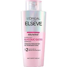Aesco L'oreal Paris Elseve Glycolic Gloss Mükemmel Parlaklık Için Bakım Yapan Şampuan 200 ml