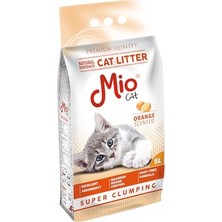 Aesco Kedi Kumu, 5 Lt. Portakal Kokulu Bentonit, Kalın