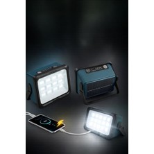 Aesco 50W Solar LED Projektör 6500K Ultra Güçlü Kamp Lambası Bahçe Aydınlatması          [enerji Sınıfı A++]
